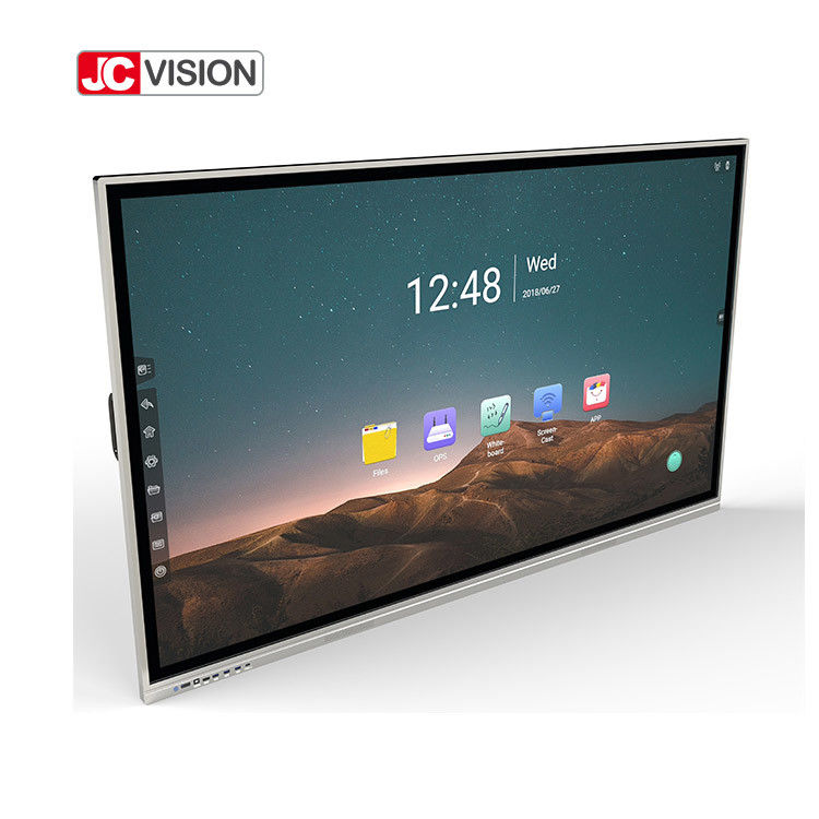 4K Smart 75 อินเตอร์เอคทีฟ์ ดิสเพลย์ 20 จุด OLED Smart Interactive Whiteboard สําหรับการศึกษา