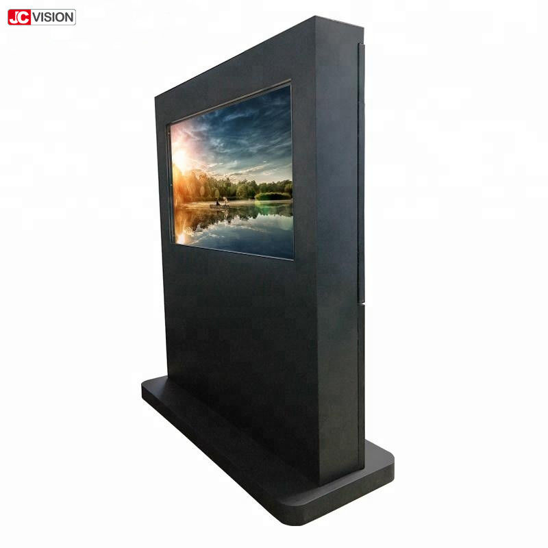 1920 X 1080 หน้าจอสัมผัสกลางแจ้ง Kiosk, หน้าจอโฆษณาดิจิตอลกลางแจ้ง 43 " 46 " 55 นิ้ว