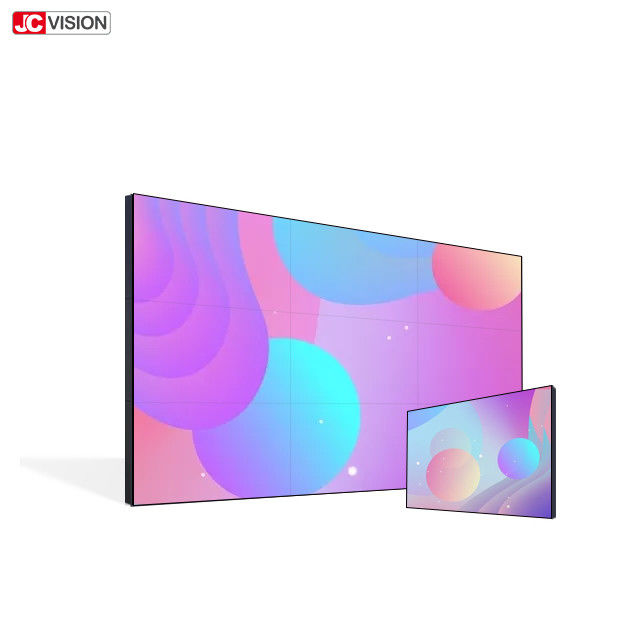 จอแสดงผลวิดีโอวอลล์ 2x2 บางเฉียบ, ป้ายดิจิทัลในห้างสรรพสินค้าแบบติดผนัง LCD 4K