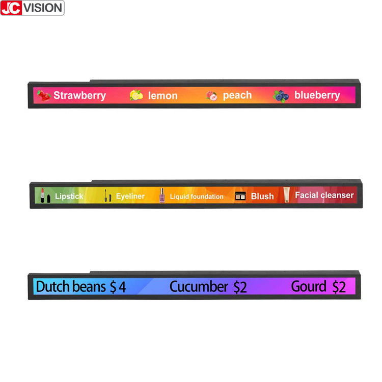 38.5 นิ้ว แท็กซี่ สเตรป LCD โปรแกรมโฆษณา