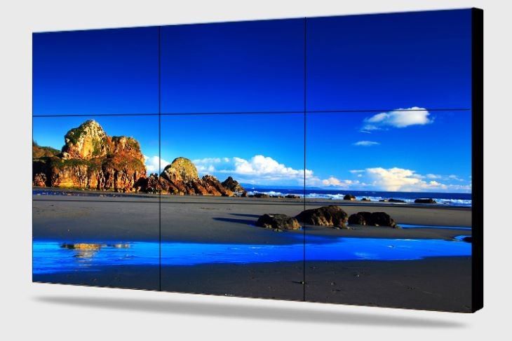 3.5mm Bezel 500cd/m2 FHD แผ่น LCD Jcvision 46 นิ้ว 16.77M สี