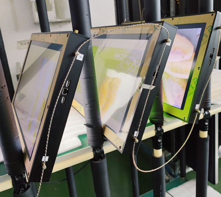 หน้าจอ LCD แบบจุดเลเซอร์ หน้าต่าง คริสตัล LED อสังหาริมทรัพย์ ภูมิทัศน์ เคเบิล 21